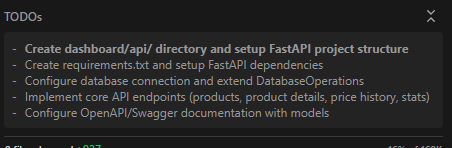 TODO List in Amp