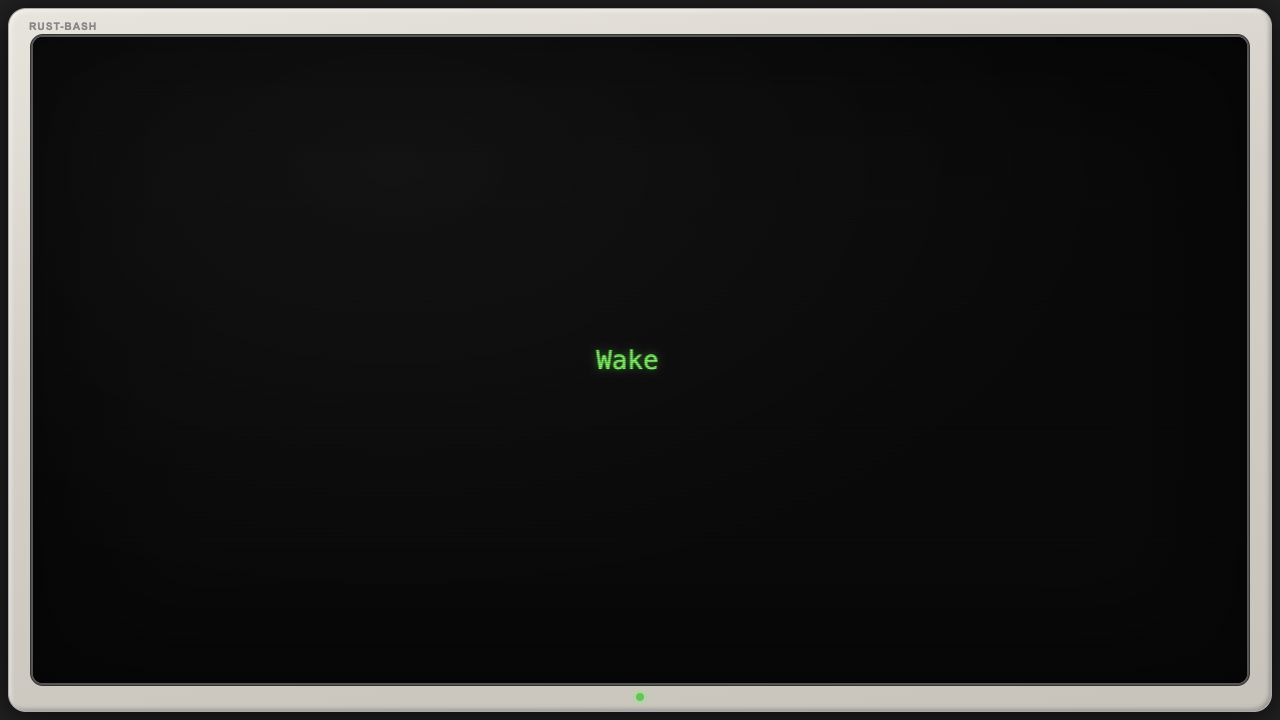 rust-bash running in the browser